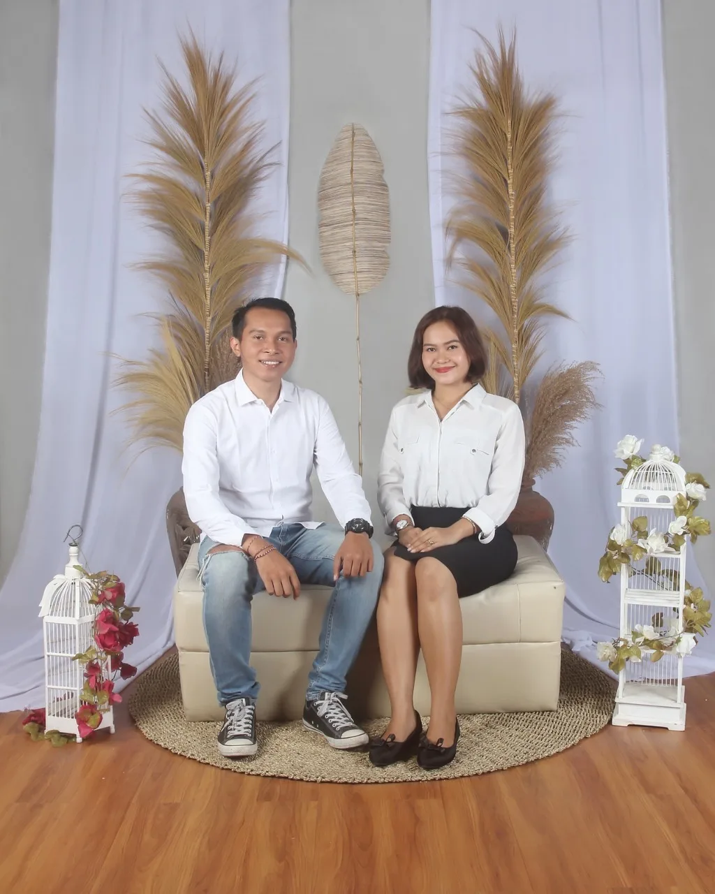 Foto prewedding Jun dan Intan ke-37